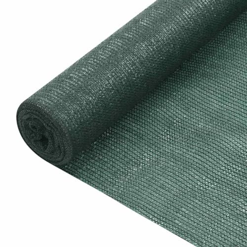 vidaXL Zaunblende Grün 2x50 m HDPE 75 g/m²