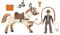 Indiana Jones Worlds of Adventure with Horse Action Figure Set, 2.5-inch, Action Figures for Kids Ages 4 and Up