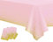 3 Stück Tischdecke Rechteckig Rosa Tischdecke,Punkte 137 * 274cm Tischdecke Papierrolle Einweg Tischdecke aus Kunststoff,wasserdichte Ölbeständig Tischdecken für Party,Picknick,Geburtstags,Hochzeiten