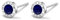 Immobird Ohrstecker 925 Sterling Silber Ohrringe Damen Lapislazuli-Ohrringe Unisex Weihnachtsgeschenke Geschenke Für Männer Und Frauen