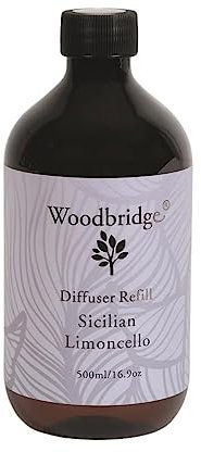 Aroma Accessories Woodbridge Sicilian Limoncello Reed Diffuser Liquid Refill 500ml