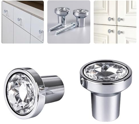 Kitchen Cabinet Closet Door Dresser Drawer Cupboard Handles Handle Knob Knobs Pulls for Cabinets Drawers, 2 Pack