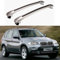 JUNYEW Dachgepäckträger Dachträger für BMW X5 E70 2006-2013 -Aluminium (2 Stücke) Integrierte Dachreling Tragkraft 75 Kg Vormontiert Inklusive Schloss,A