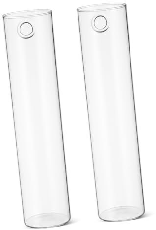 Lot De 2 Cloisons en Verre pour Plantes Élégantes À Suspendre À Faible Entretien pour La Décoration Intérieure