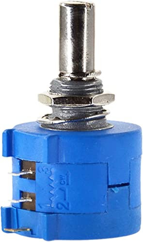 Drehpotentiometer, Potentiometer 200 Ohm Präzisions-Multiturn-Potentiometer 10-Ring-einstellbarer Widerstand Elektronische Komponente