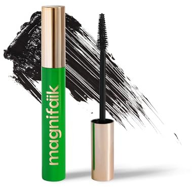 Magnifaïk - Mascara für Volumen und Länge – intensive schwarze Tönung – 95 % natürliche Inhaltsstoffe – dicht, stärkt und verlängert die Wimpern – komfortable Formel, ohne Fasern – Oh la Lash