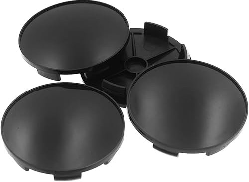 BDVIK 4 Pièces Voiture Cache Moyeux pour Mini Clubman R55 (2door) 1.Generation 2007-2015,Capuchons Jantes Anti-poussière étanches Résistant Corrosion Accessoires (OD 60mm ID 56mm),A/Black