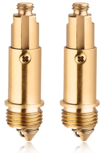 Tornillo de repuesto para tapón de desagüe de lavabo (2 piezas)