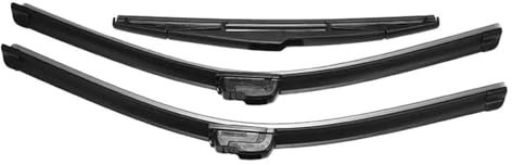 Windschutzscheibe Für P&eugeot 206 1998–2010 Wischerblatt Auto-Wischerblätter Vorne Und Hinten Scheibenwischerblatt-Set