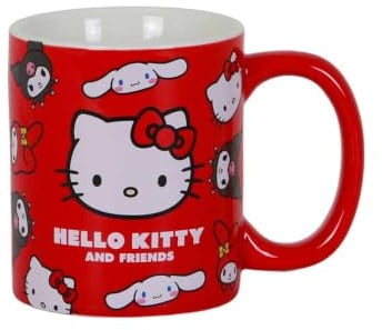 Hello Kitty Tazza, colore: rosso
