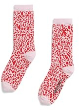 ARMEDANGELS Unisex Socken aus Bio-Baumwoll Mix LEOPARD Pink Mist