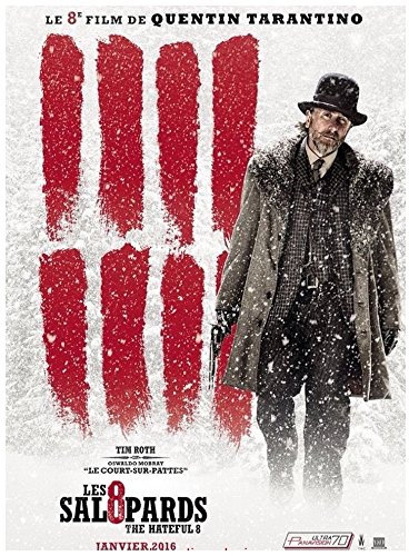 Les 8 Salopards Kino-Poster, Originalformat (Format 160 x 120 cm gefaltet), Quentin Tarantino Preventive