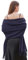 RIIQIICHY Ladies Scarf Navy Blue Pashmina Shawls and Wraps for Women Wedding Evening Dress Bridesmaid Gifts