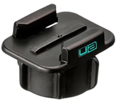 Ultimateaddons 25mm 1 Adapter Plate To Fit Action Camera Mount Attachment - Railing style for quick release and easy fixing and removal when on the go!