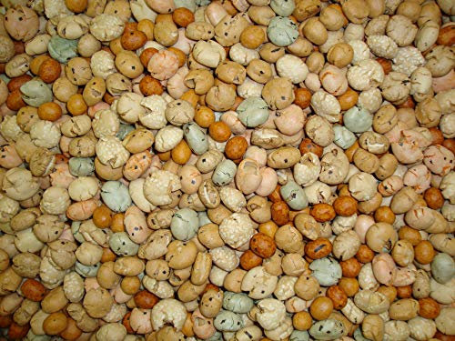 Reiscracker Mix 1 Kg I 8 Sorten gemischt I Snack Mix 8 Sorten gesalzene Erdnüsse 1kg | Mais ummantelte Erdnuss & Sesam & gebratener Weizen Snack Mix | Veganerfreundlicher Gourmet-Snack | Dorimed