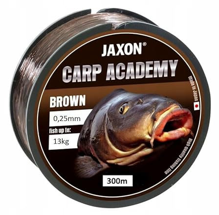 Filo per carpa JAXON CARP Academy, 300 m, bobina 0,25 – 0,35 mm, per carpa monofilo (300 m/0,325 mm/20 kg)