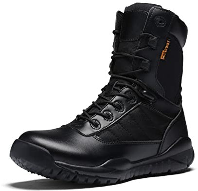 Stivali da Moto Impermeabili off Road Adventure Touring, Stivali da Passeggio Resistenti, Mezza Caviglia Sport Casual Touring Calzature da Crociera per Campeggio e Viaggi,Marrone,43