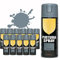 BESCH Pintura Spray 400ml para Metal/Madera/Plástico (Gris Perla, 400 ml (Paquete de 12)