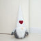 Marwood Cute Door Stopper Decorative Door Stops for Home and Office, Stuffed Fabric Christmas Door Stopper Weighted Interior Doorstop Floor Decorative - Santa Claus with White Cap 48cm