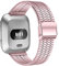 KINKUUN Ersatzarmband kompatibel mit Fitbit Versa/Versa 2/Lite Ersatzarmbänder Armband Uhrenarmbänder.(Rosa)