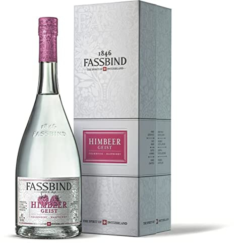 Fassbind Les Eaux de Vie Himbeergeist in Geschenkpackung mit 43% vol. (1 x 0,7l)