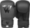 WFX Boxhandschuhe für Kinder, 2, 4, 6 oz, Training, MMA, Jungen und Mädchen, Boxsack, Kickboxen, Muay Thai, Jugend, Junior, mattschwarze Handschuhe, Geschenk für Kinder, 6 oz, schwarz