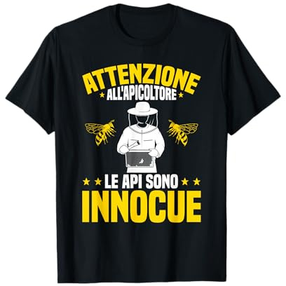 Apicoltura All'apicoltore Le Api Sono Innocue Api Da Miele Maglietta