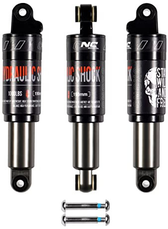 CNC Ammortizzatore Posteriore MTB,Idraulico Ammortizzatore Posteriore Bici per Mountain Bike 190mm