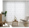 Voile Gardinen Vorhang Gardinen Transparent , 2 Stück Gardinen Vorhänge Vorhang Blickdicht mit Ösen Wohnzimmer Schlafzimmer Stores Küche - Weiße Wolken(B132 x H160cm)