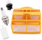 MCHNIC Filtre à air avec bougie d'allumage - Filtre à essence pour tronçonneuse Husqvarna 445 445E 450 450E - Remplace 544080802
