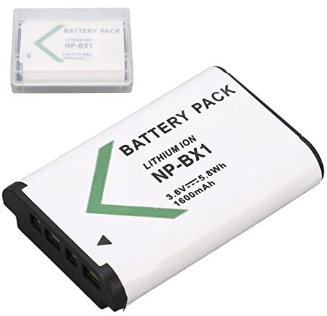 NP-BX1 3,6 V 1600 MAh Lithium-Ionen-Akku für Cyber Shot DSC-HX HX90V HX95 HX99 HX300 HX400V RX1 RX1R II RX100 FDR-X3000 HDR-AS50 AS300