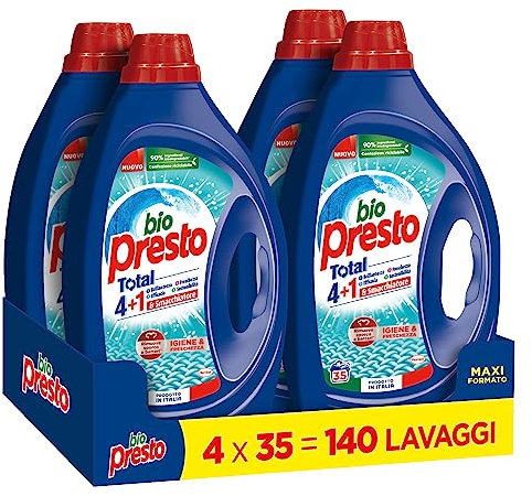 Bio Presto Liq Igiene 35 lav X 4 pz