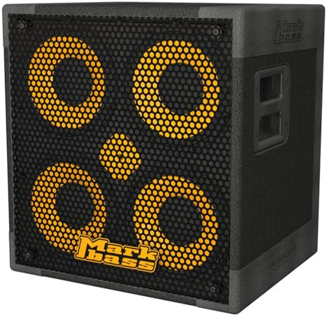 Markbass MB58R 104 PURE 4x 10-inch, 800W Bass Guitar Speaker Cabinet (4 Ohm)
