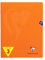 Clairefontaine 383311AMZC Un lot de 3 Cahiers Agrafés Mimesys - 24x32 cm - 48 Pages Grands Carreaux - 90 g - Couverture Polypro - Couleur Orange