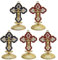 Dekoratives Kreuz, Heimregal, Tischdekoration, Anhänger, geeignet für Familie, Kirche, Zuhause, Regal, Auto, Schlüsselanhänger, Dekoration, religiöses stehendes Kruzifix, Raumdekoration, Arbeitsplatz,
