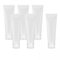 Milageto 2X 6 Stück Leere Kosmetiktuben, Make Up Proben Weichbehälter Röhrenflasche für Duschgel, Körperlotion, Reiniger, 100 Ml Klappdeckel