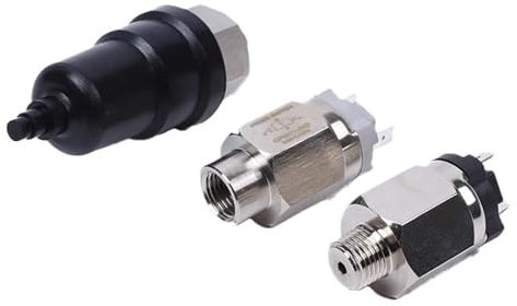 1 STÜCKE QPM Micro Einstellbare Pneumatische Luftdruckschalter for Kompressor Hydraulische Membran Automatische Steuerung QPM11-NO-01 NC(QPM11-NC-10MPa,1/4)