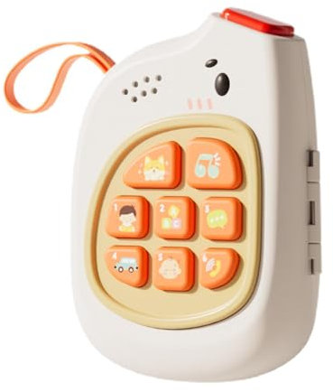 Quaeetyu Kids Phone, Electronic Toy Phone, Toddler Phone Toy, Interactive Learning Toy, Educational Phone Toy, Cute and Multifunctional Toys, Play Phone with Music for Toddler