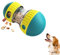 Interaktives Hundespielzeug,Futterball für Hunde,Snackball Hund,Leckerli Ball für Hunde,Hundespielzeug Unzerstörbar für Kleine/Mittlere/Große Hunde zum Trainieren des Spaßes beim Füttern PT001-GN