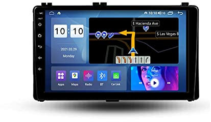 Android10.0 Car Stereo Double Din Radio for Corolla 11 Auris E180 2017 2018 GPS Navigation Tablet 9'' Multimedia Player Bluetooth Video Receiver with 4G/5G WiFi SWC DSP USB Carplay