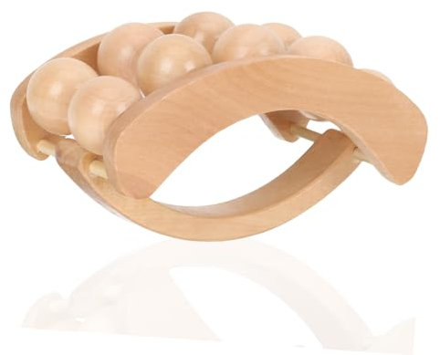 HAMPPLIES Titel Handlicher Akupressur-massage-roller Aus Tragbarer Massageroller Für Nacken Und Schulterentspannung Zur Muskelrelaxation Und Schmerzlinderung