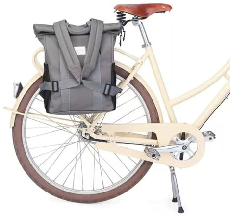 WEATHER GOODS SWEDEN Wkndr Fahrradtasche Rucksack Grau