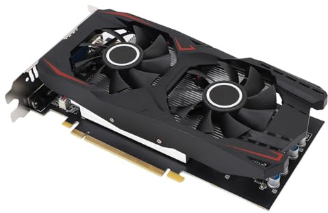 YUEHISY GF116 40-nm-3D-CAD-CAM-Grafikkarte, 6 GB GDDR5 192 Bit, 750 3000 MHz, 192 Prozessorchips, PCI Express 1,1 X 16, VGA-DVI-Ausgang, Doppelter Kühllüfter