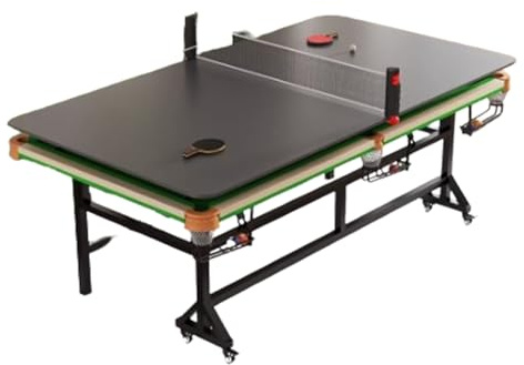 Table de Billard Haut de Gamme avec Pieds de nivellement réglables, Surface de Jeu Stable et Lisse for Un Usage Domestique(A,2)