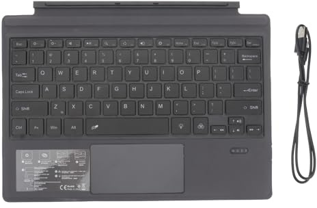 LOLIPPYY Custodia per Tastiera Wireless Compatibile con Tablet Serie 7/6/5/4/3, Guscio in Plastica Copertura Protettiva, Doppia Angolazione per Digitazione Comoda, Risparmio Energetico
