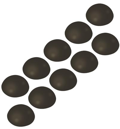 VASALAT Türklinkenpuffer Ø 32 mm selbstklebend - braun 10 Stück