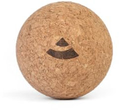 Faszien-Massage-Ball aus Kork, Naturmaterial für Faszien-Massage und Triggerpunkt Therapie (6 cm)