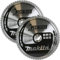 Makita B-09765 305mm x 60T x 25.4mm Metal Cutting Circular Saw Blade Pack of 2