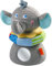 HABA 305086 - Stapelfigur Elefant Eric, Kuscheltier mit Fühl- und Spieleffekten wie Spiegelfolie und Greifring, Stoffspielzeug ab 10 Monaten