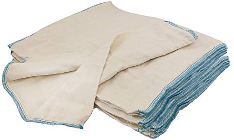 avo + cado Biobaumwolle Prefolds Gr. 3-10 Stück - passen in One Size und XL Überhosen für Stoffwindeln - 100% ungebleichte Öko-Tex Baumwolle